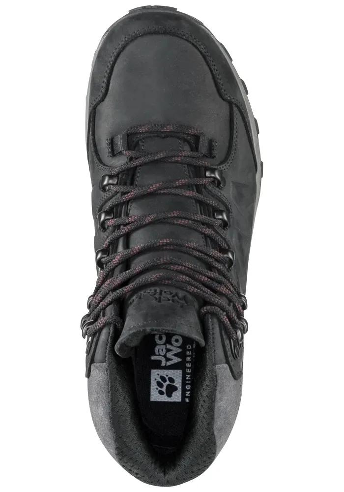 Трекинговые туфли Jack Wolfskin "REFUGIO PRIME TEXAPORE MID W", цвет Phantom — фото 2
