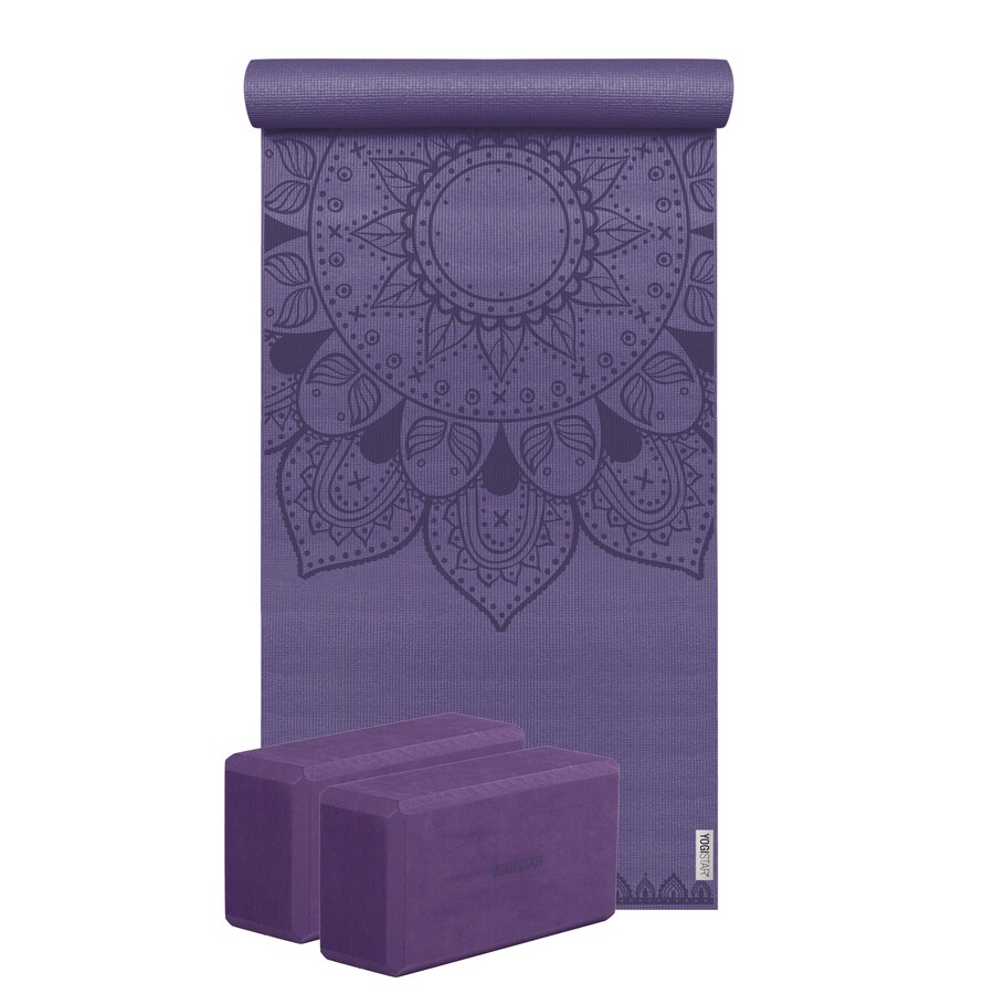 

Коврик для фитнеса YOGISTAR.COM Mat, цвет aubergine