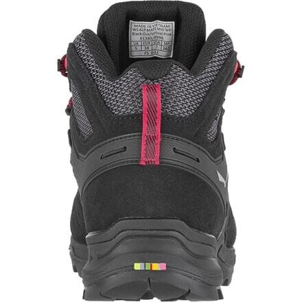 

Походные ботинки Alp Mate Mid WP женские Salewa, цвет Black Out/Virtual Pink