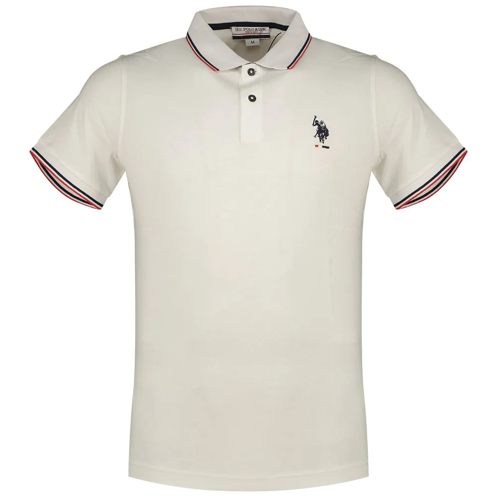 

Поло с коротким рукавом U.s. Polo Assn. Beny, бежевый