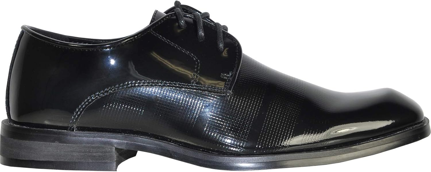 Детские туфли VANGELO Boy Kid Dress Shoes Fashion Oxford с шнуровкой для смокинга, на выпускной, для формы, свадебных и официальных мероприятий, размеры от малышей до старших детей, черный — фото 4