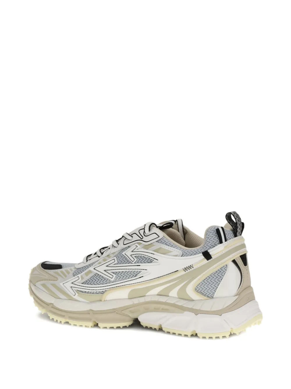 Кроссовки be right back на шнуровке OFF-WHITE, белый — фото 3