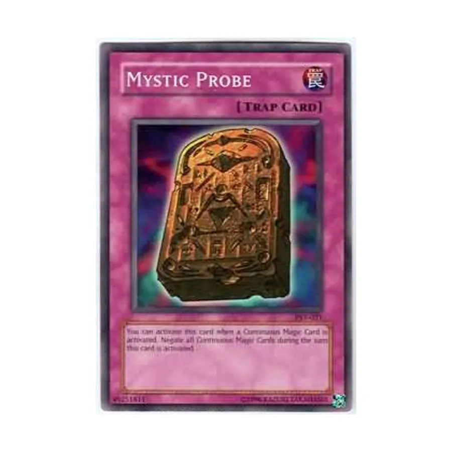 

CCG Мистический зонд (обычный), Yu-Gi-Oh - Pharaoh's Servant - Singles