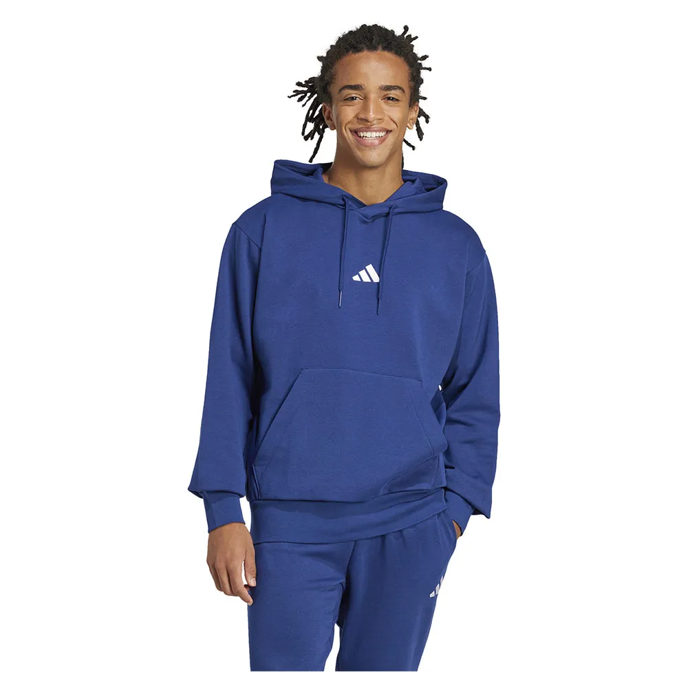 

Худи adidas Essentials Feelcozy Fleece, синий