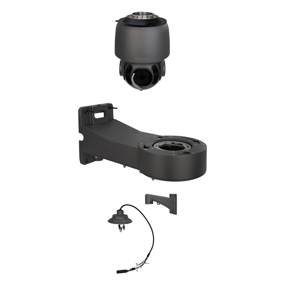 

Комплект наружной PTZ-камеры Bolin Technology SD530H 3G-SDI, адаптера и настенного кронштейна