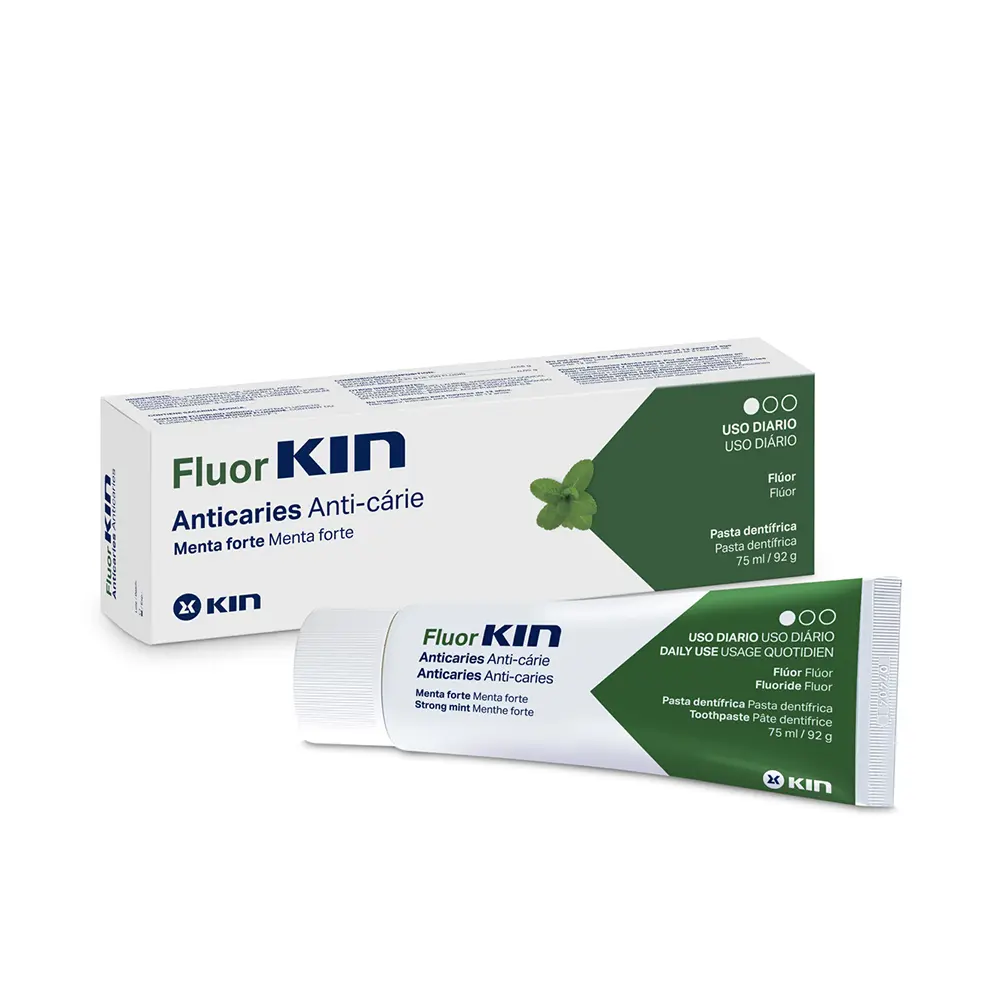 

Зубная паста Fluorkin anticaries pasta dentífrica Kin, 75 мл.