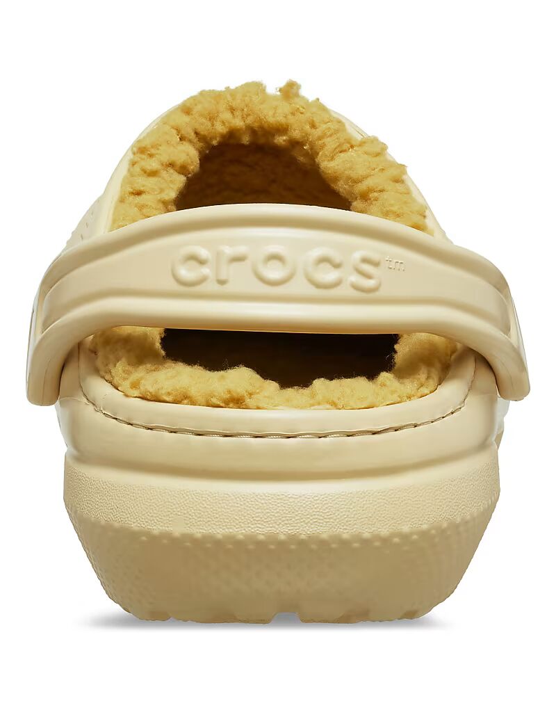 Классические сабо на подкладке, светло-коричневый цвет Crocs — фото 4