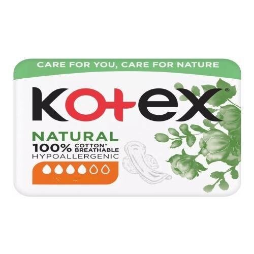 

Дневные гигиенические прокладки, 20 шт. Kotex Natural Normal