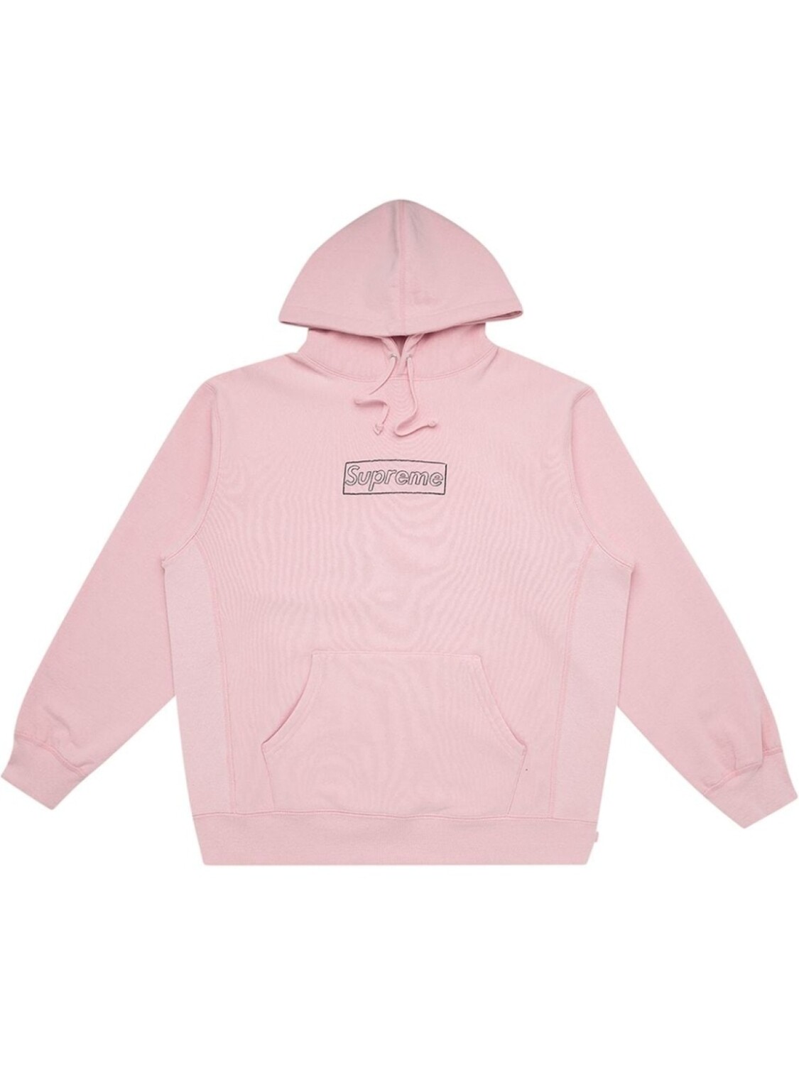 

Supreme худи Kaws Chalk с логотипом, розовый