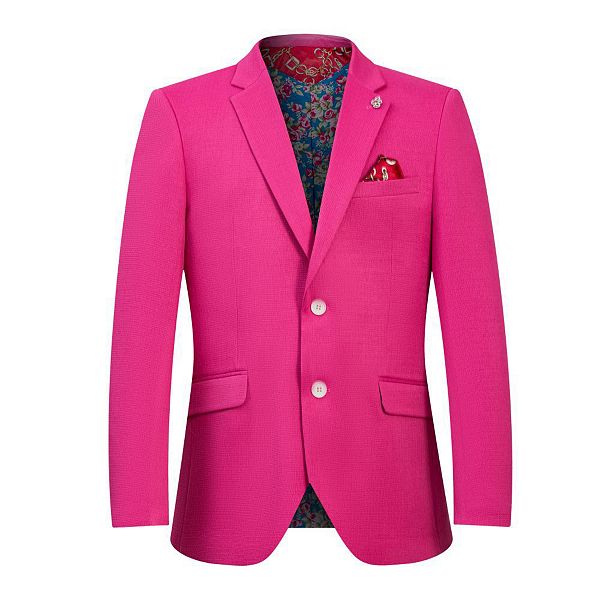 

Классический блейзер для мальчиков slim fit Elie Balleh, Pink