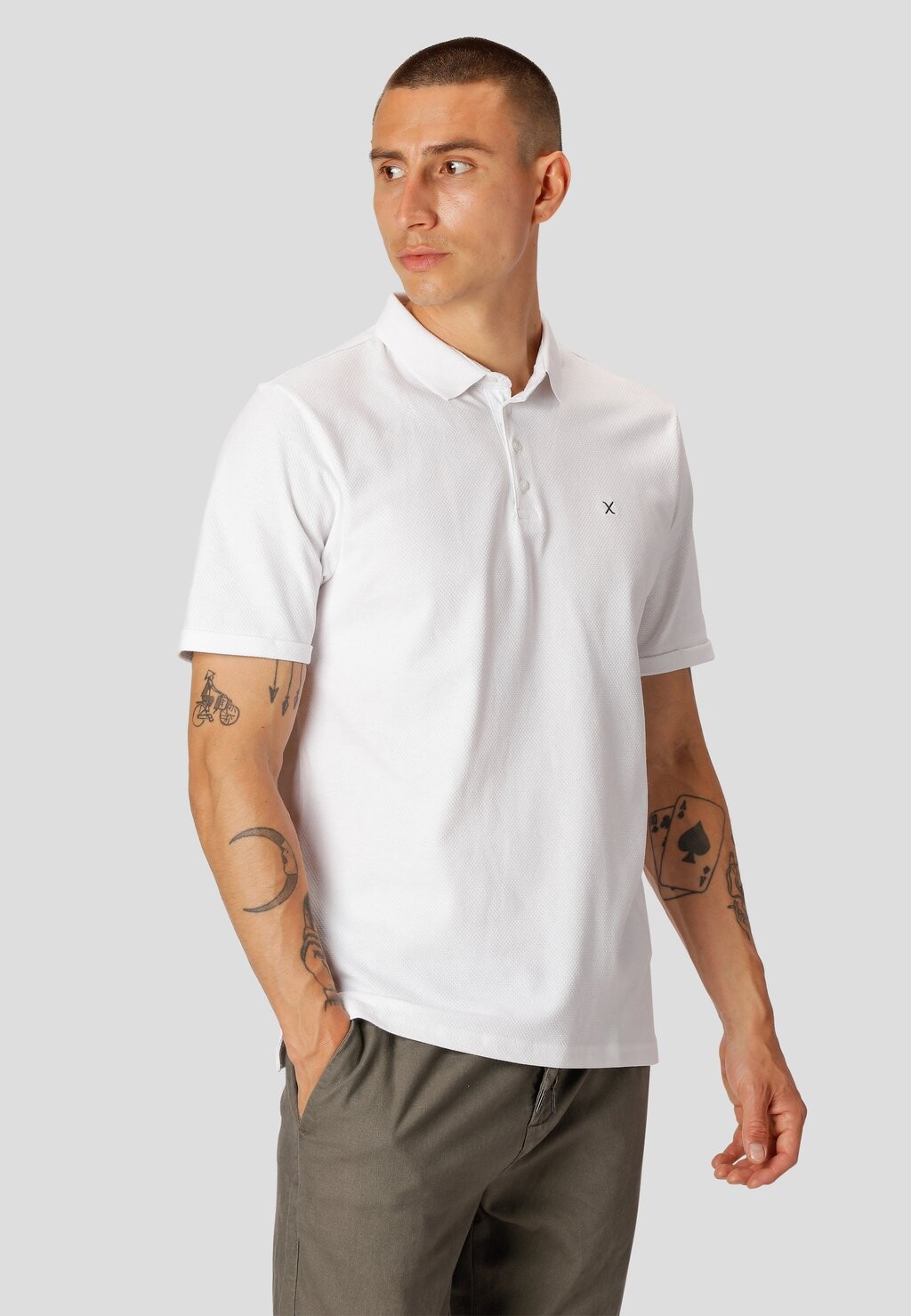 

Рубашка-поло SILKEBORG STRETCH Clean Cut Copenhagen, цвет white