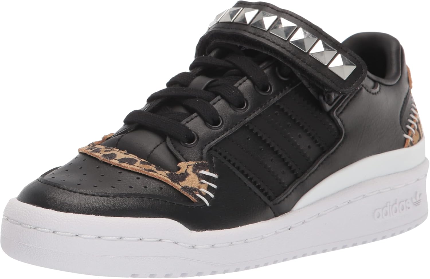 

Кроссовки Adidas Originals Kids' Forum Low для детей, черный/зеленый