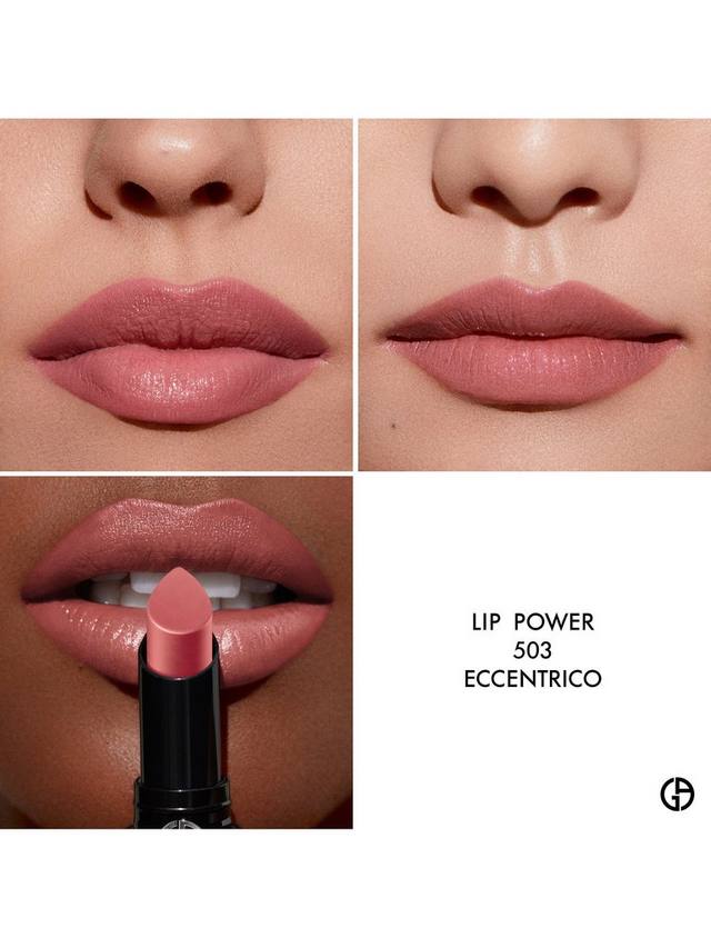 Стойкая помада Lip Power с ярким цветом Giorgio Armani, 503 Eccentrico — фото 4