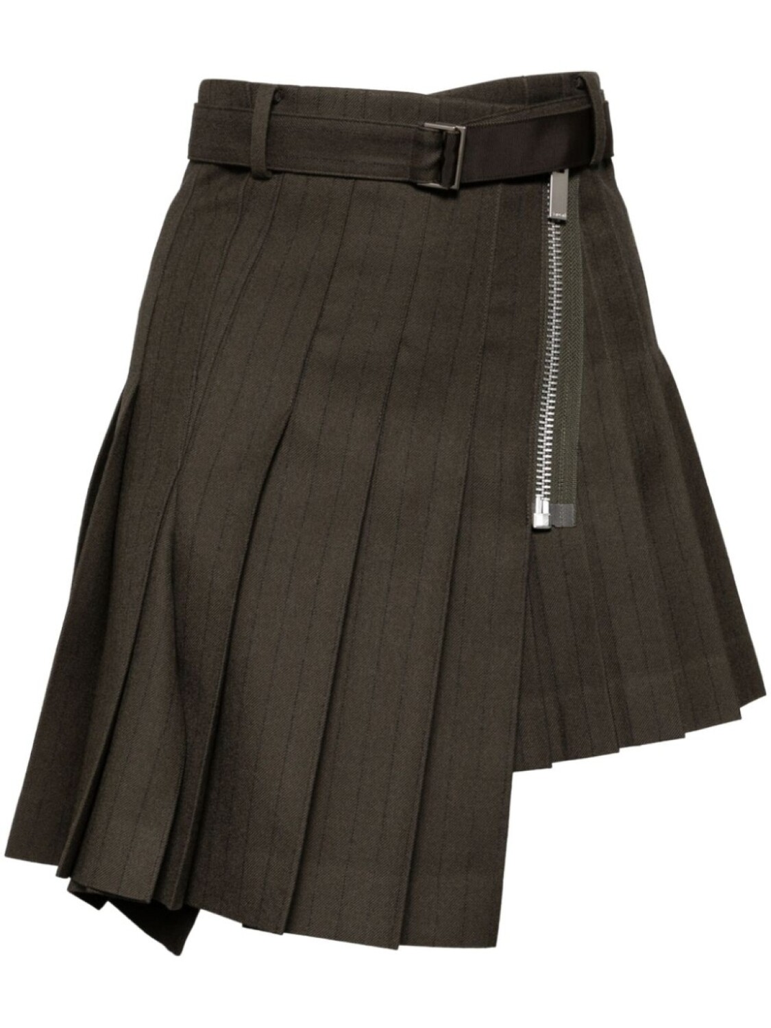 

Sacai шерстяная юбка, зеленый