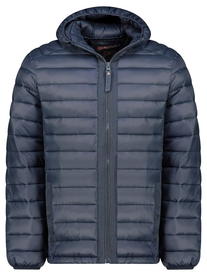 

Geographical Norway Стеганая куртка "Carlitimo" темно-синего цвета