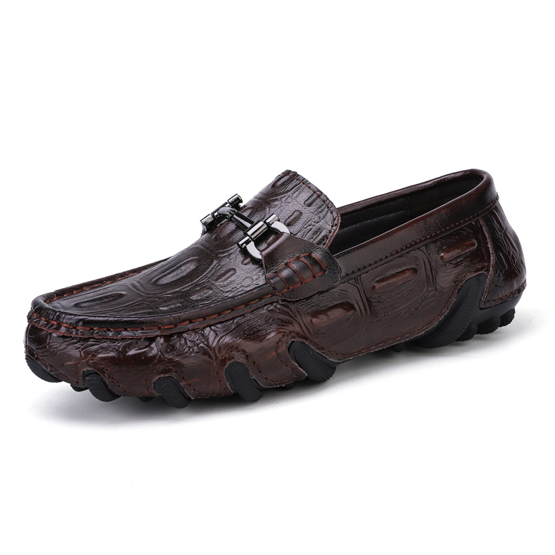 

KUPE Мужские повседневные туфли мужские низкие топы коричневые, цвет Brown