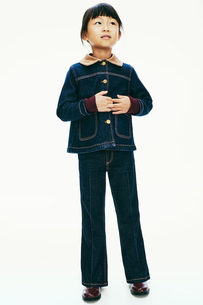 

Расклешенные джинсы H&M, синий