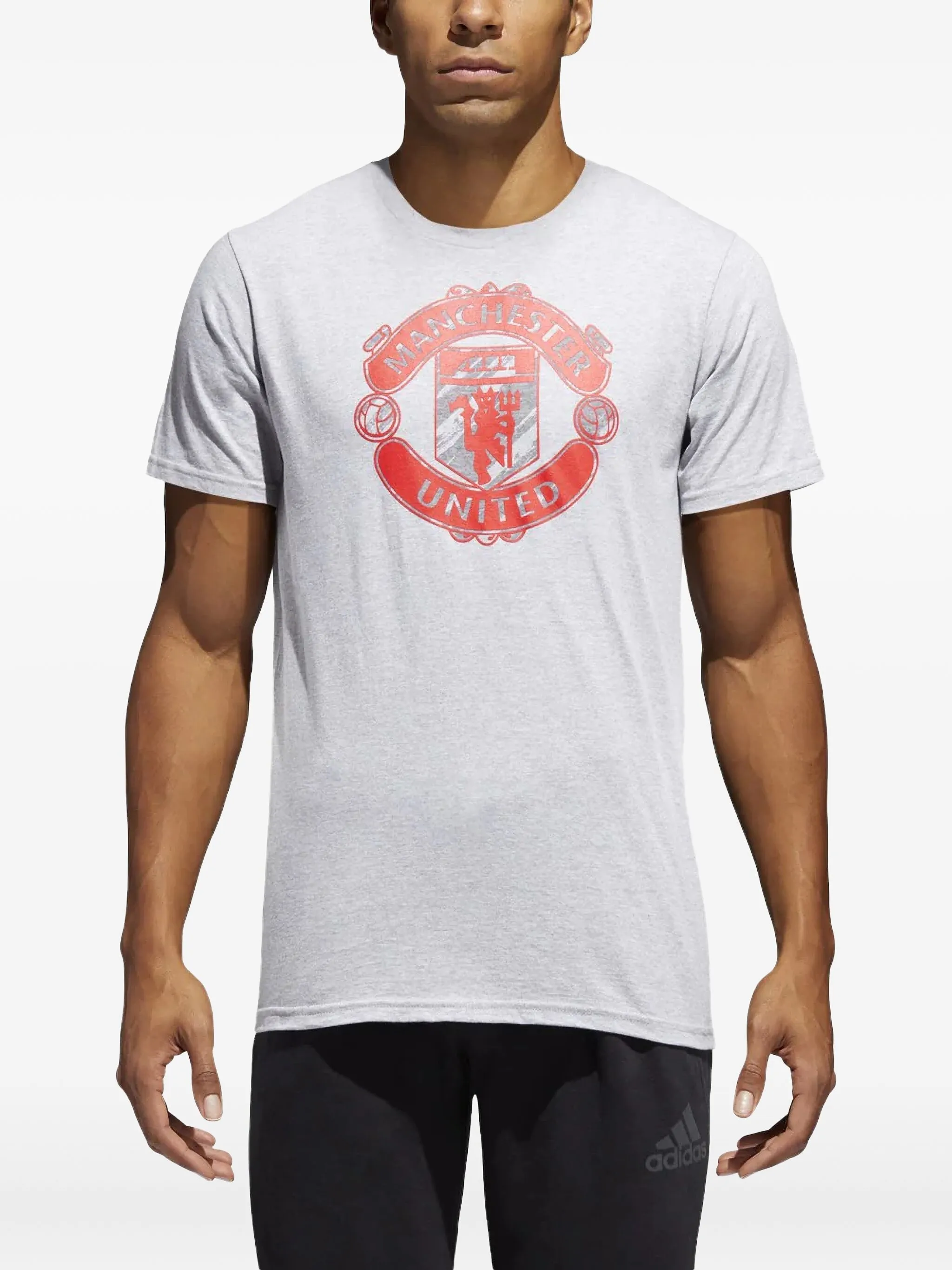

Футболка The Go To из коллаборации с Manchester United Adidas, серый