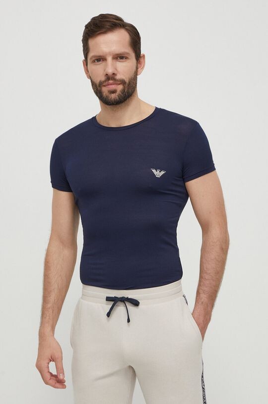 Футболки для отдыха, 2 пары Emporio Armani Underwear, бежевый — фото 2