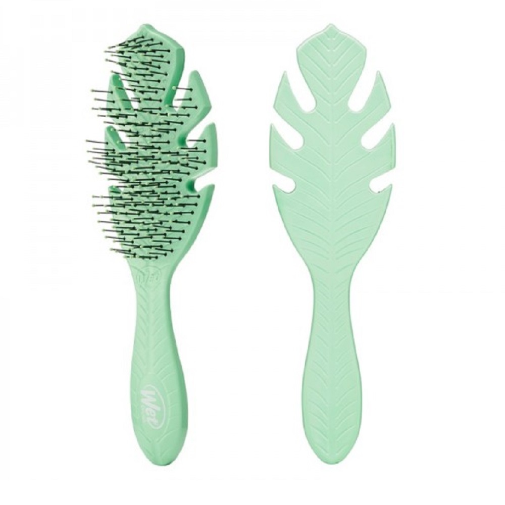 

Биоразлагаемая расческа (зеленая) go green detangler brush green Wet Brush, количество 1 шт.