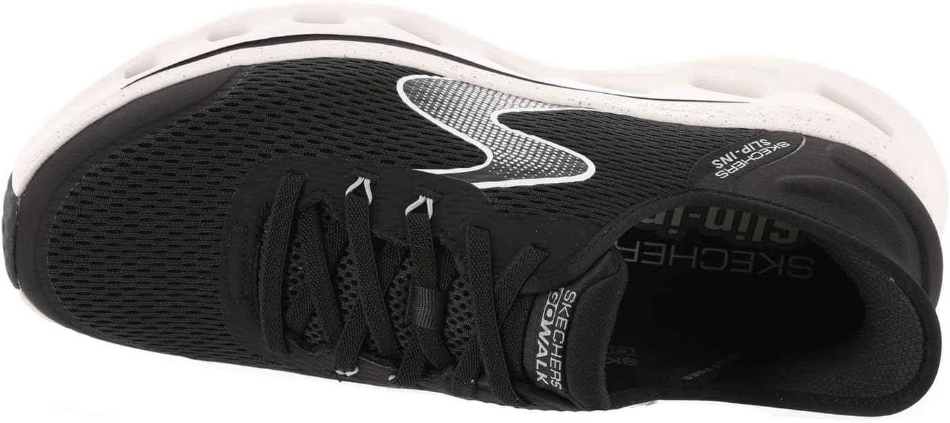 Мужские кроссовки Skechers Go Walk Glide-Step 2.0 Zander, белый/черный — фото 2