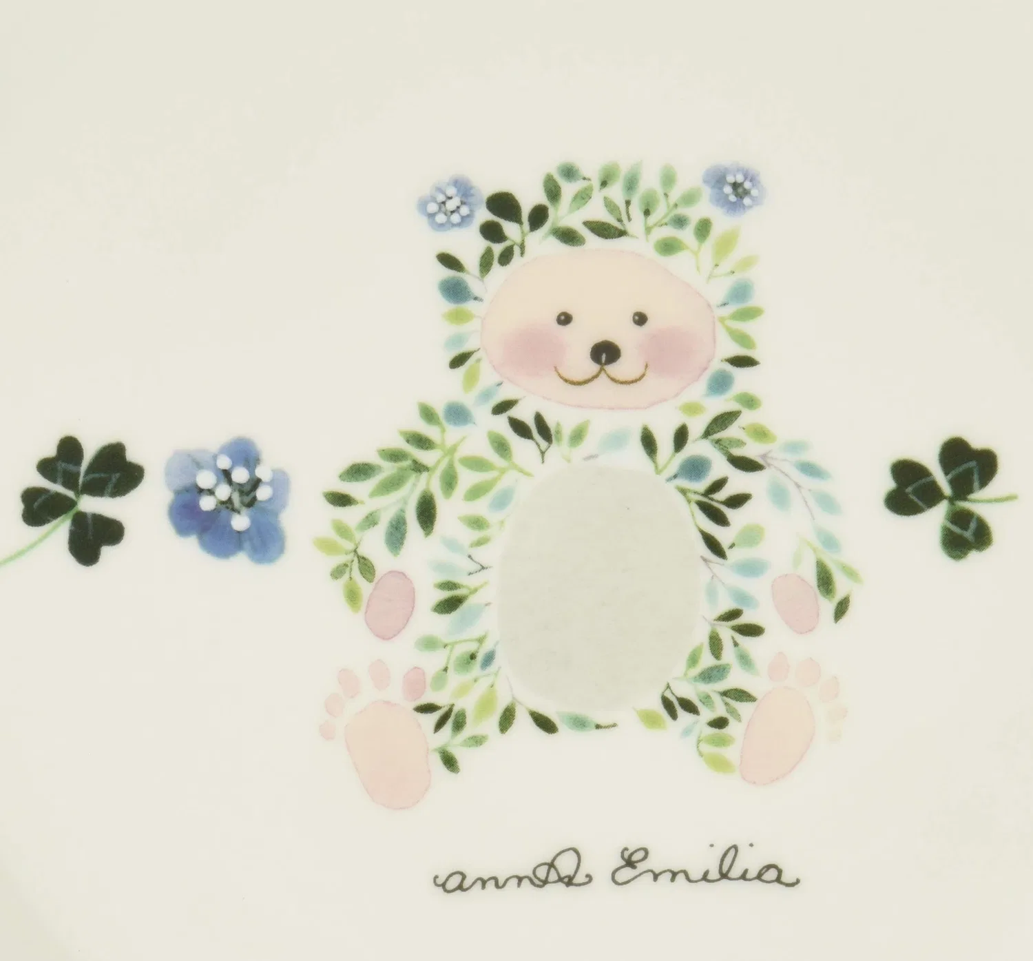 Детская тарелка «Anna Emilia Bear» с рисунком медведя, 19 см, от NARUMI — фото 4