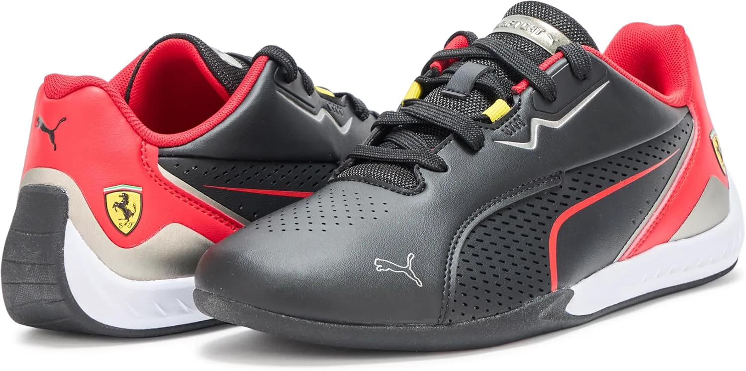 Кроссовки Puma унисекс для детей Scuderia Ferrari Drift Cat, черный — фото 3