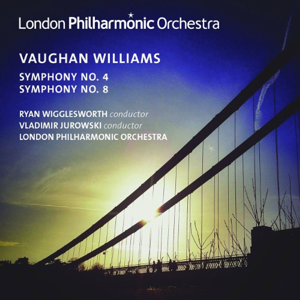 

Диск CD Vaughan Williams: Symphonies Nos. 4 & 8 - Ralph Vaughan Williams, Ryan Wigglesworth, Vladimir Jurowski, London Philharmonia Orchestra