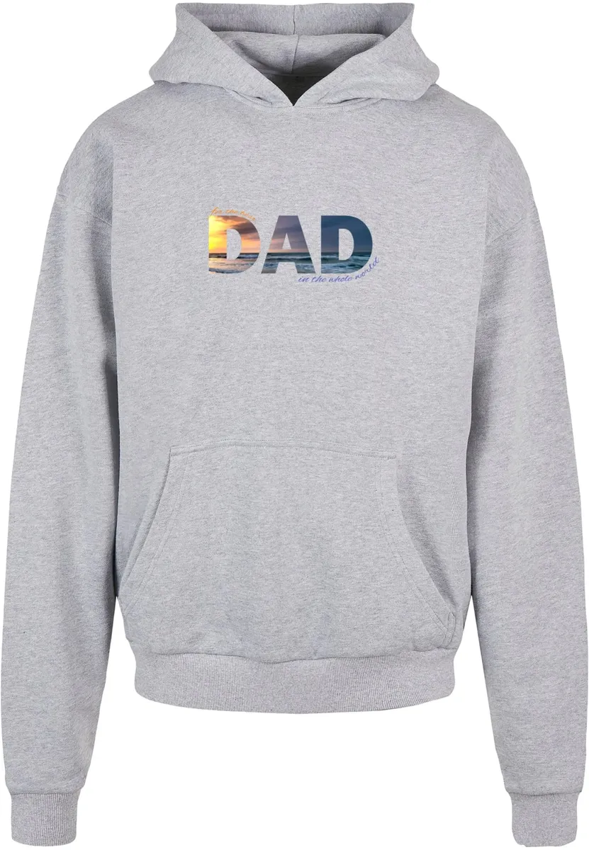 

Толстовка с капюшоном Merchcode " Merchcode Men's For The Best Dad Ultra Heavy Cotton Box Hoody", серый