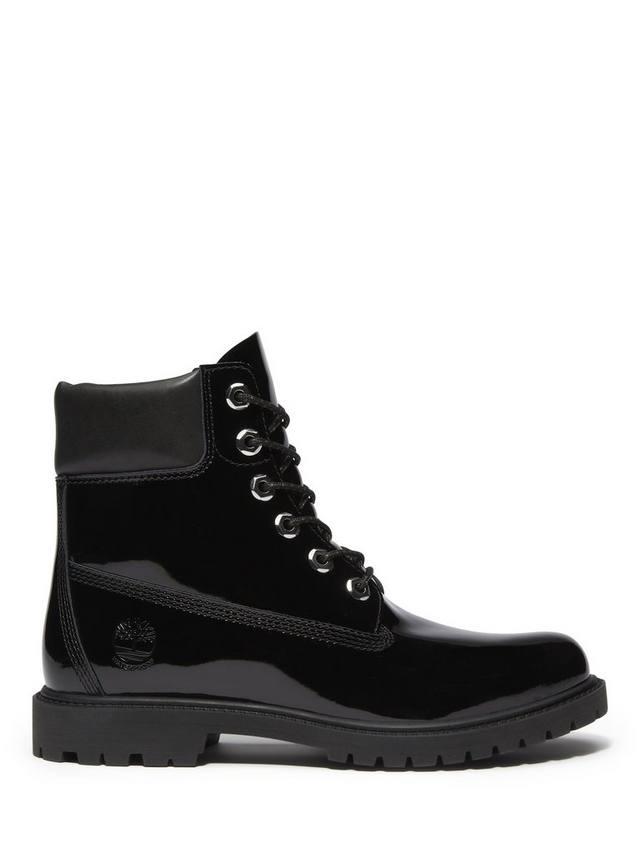 Премиальные лаковые ботинки до щиколотки Timberland, Black