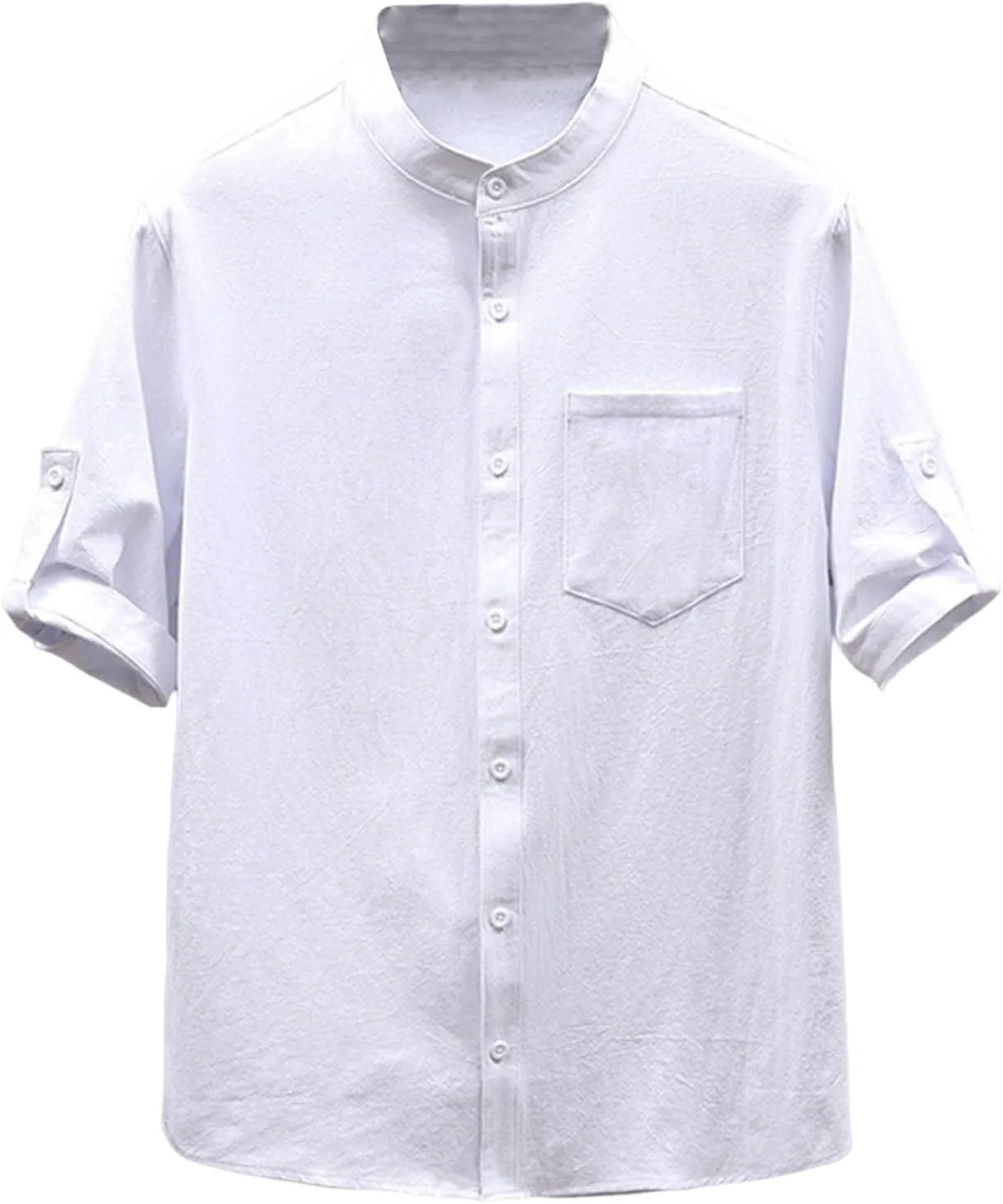 

Футболка с коротким рукавом для мужчин, Linen Plain, тренд Y2K