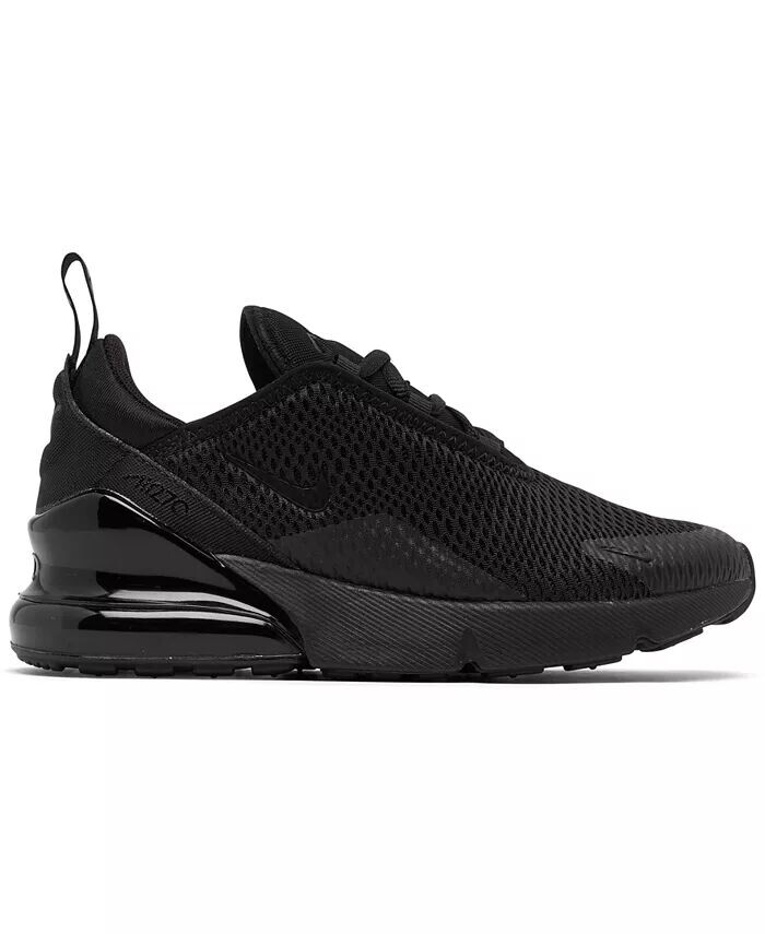 Повседневные кроссовки Little Kids Air Max 270 от Finish Line Nike, черный — фото 2
