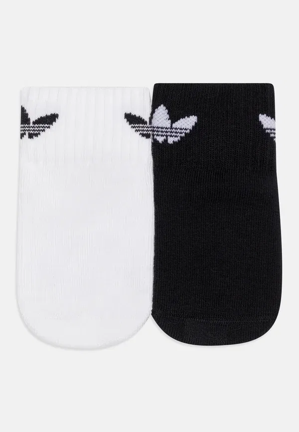Носки антискользящие 2 пары Adidas Originals, черный/белый