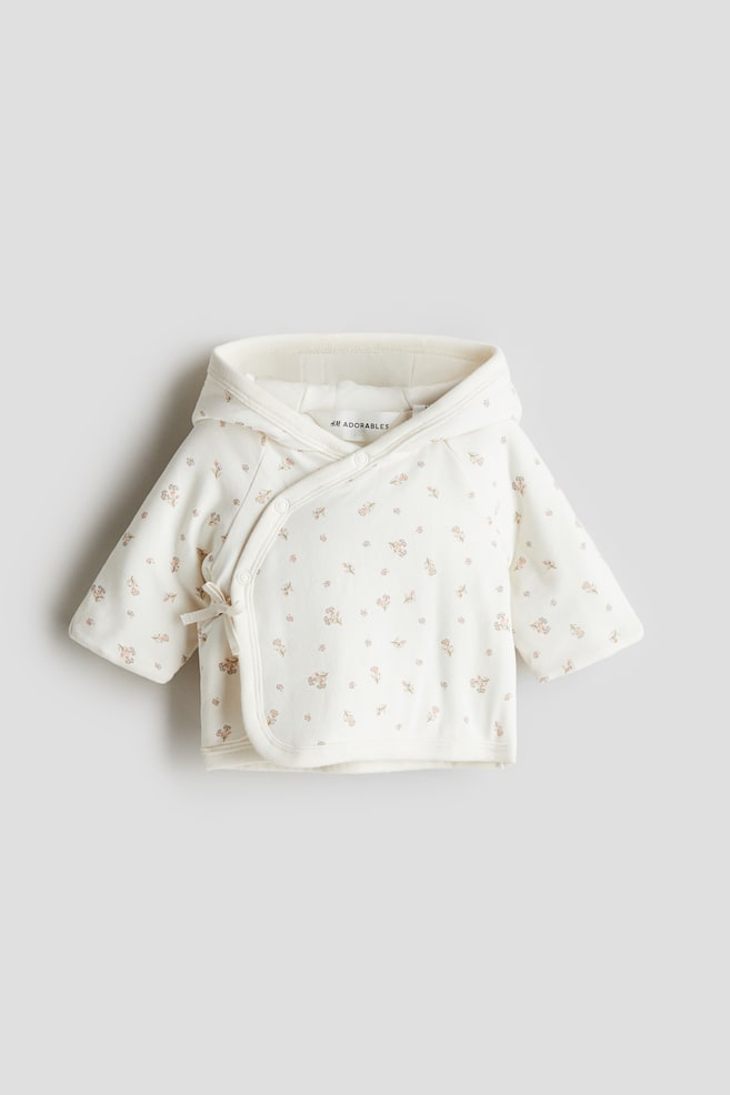

Утепленная куртка из джерси H&M, мультиколор