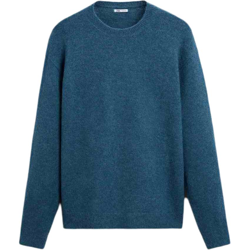 

Свитер мужской синий/зелёный ZARA