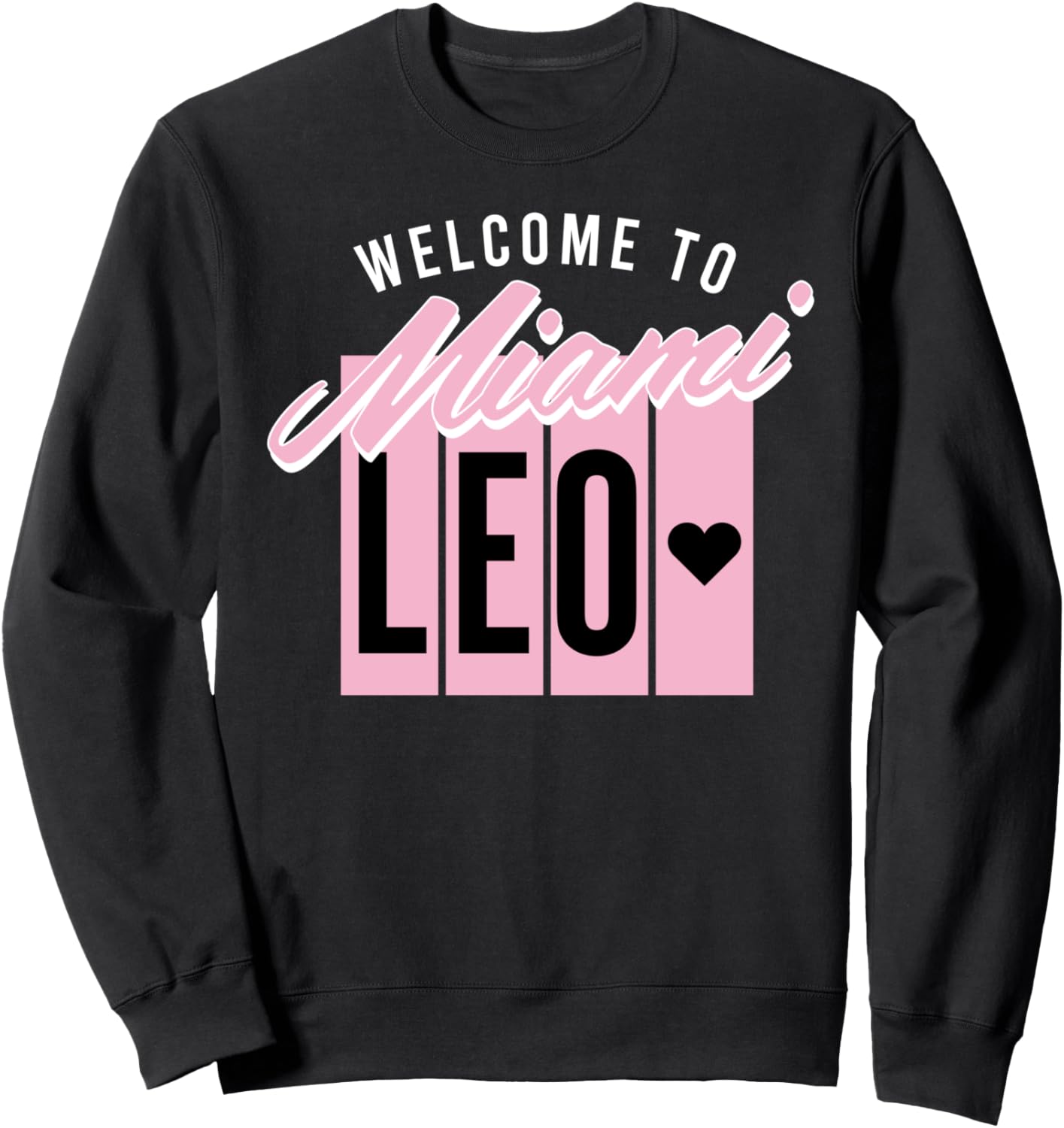 

Толстовка с символикой футбольного клуба Майами Лео Soccer Fans Miami, черный