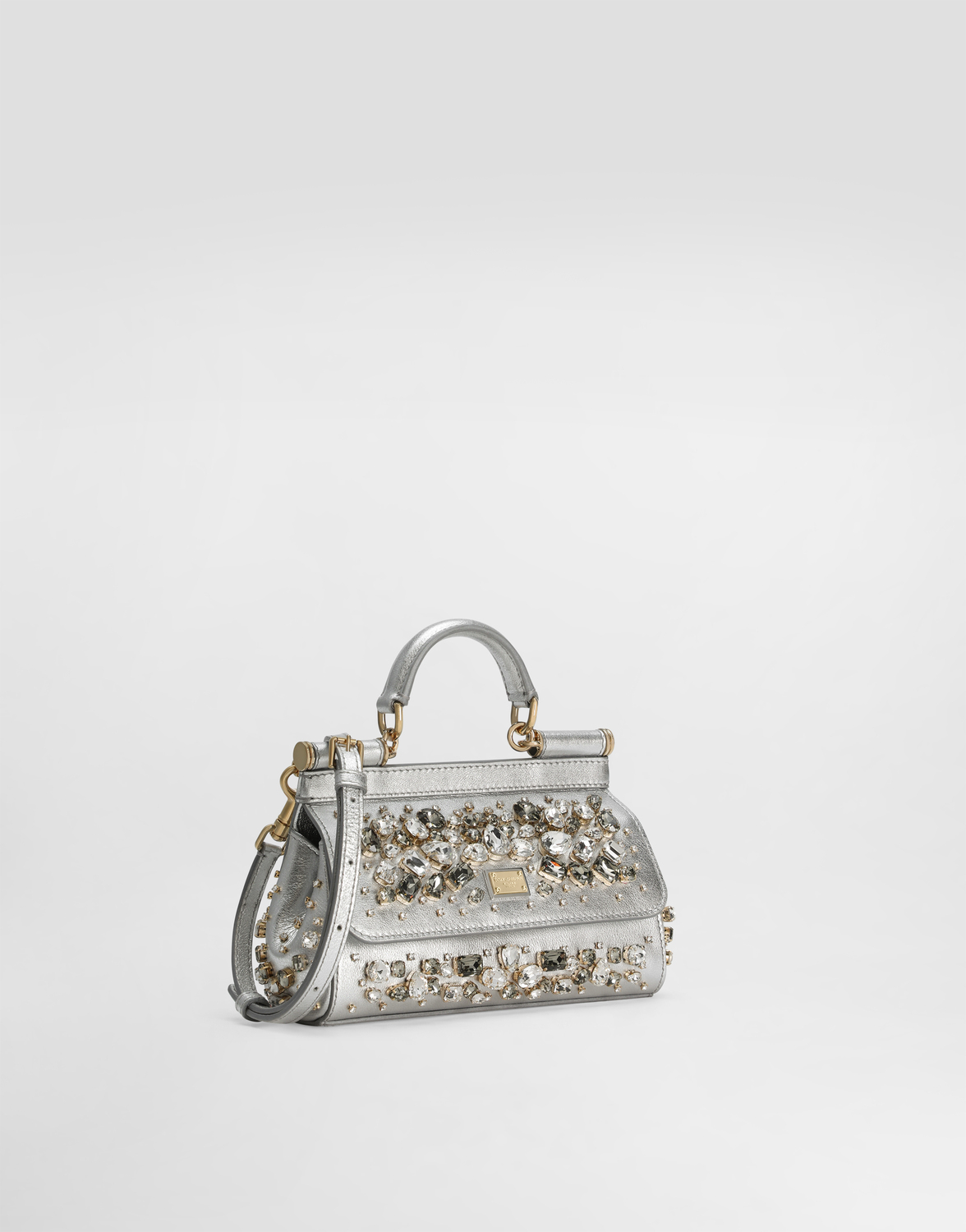 Маленькая сумка sicily Dolce & Gabbana, мультиколор — фото 3