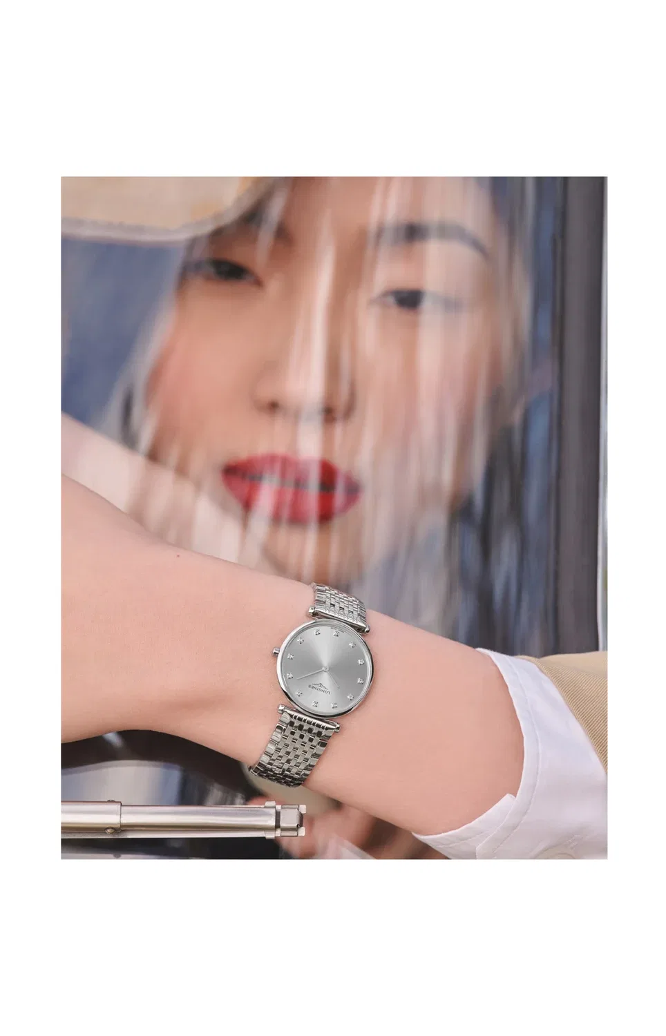 ЛЯ ГРАНД КЛАССИК ДЕ ЛОНЖИН - L4.512.4.70.6 LONGINES, зеленый — фото 4