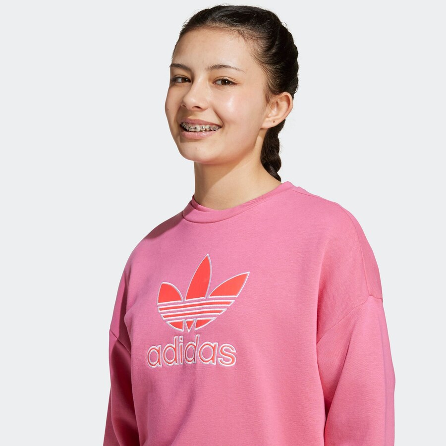 Толстовка ADIDAS ORIGINALS, розовый — фото 3