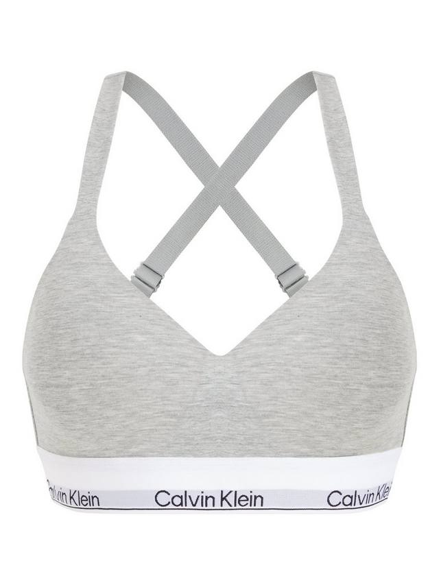 

Хлопковый бралетт Icon Cotton Modal Lift Calvin Klein, Grey Heather