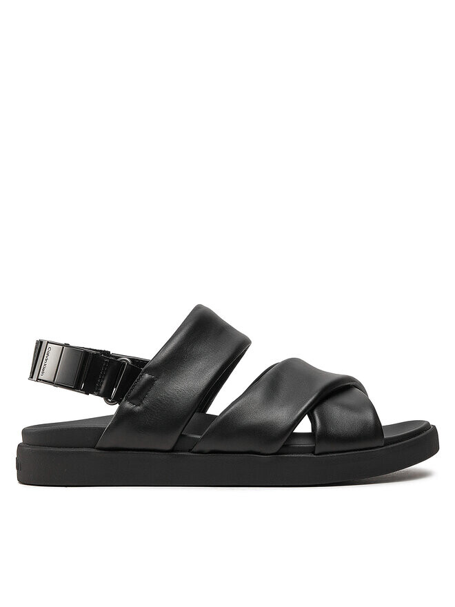 

Сандалии Calvin Klein Padded Criss Cross Sandal, черный