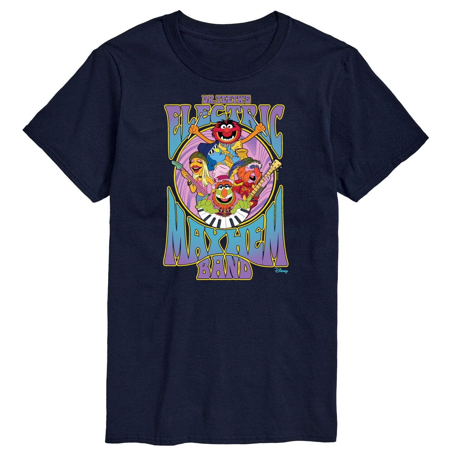 

Мужская футболка Disney's The Muppets, Синяя Licensed Character, синий