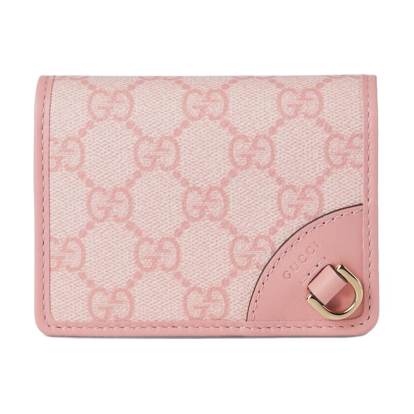 

GUCCI Миниатюрный женский кошелёк из ткани с покрытием