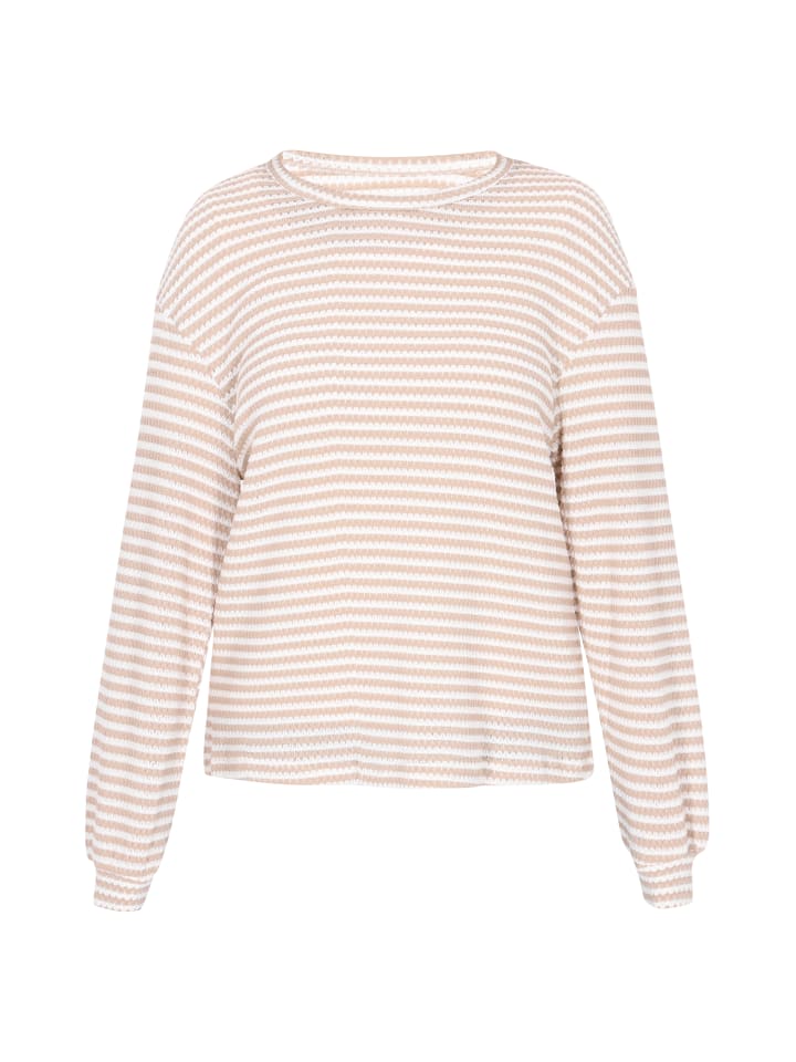 

Блуза SANIKA Blouse, цвет Beige White Stripe