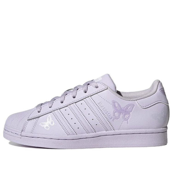 Кроссовки оригиналы суперзвезда Adidas, фиолетовый