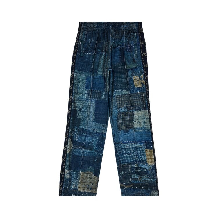 

Брюки Paris Saint-Germain x EDIFICE Japan Boro Printed Pant, темно-синий