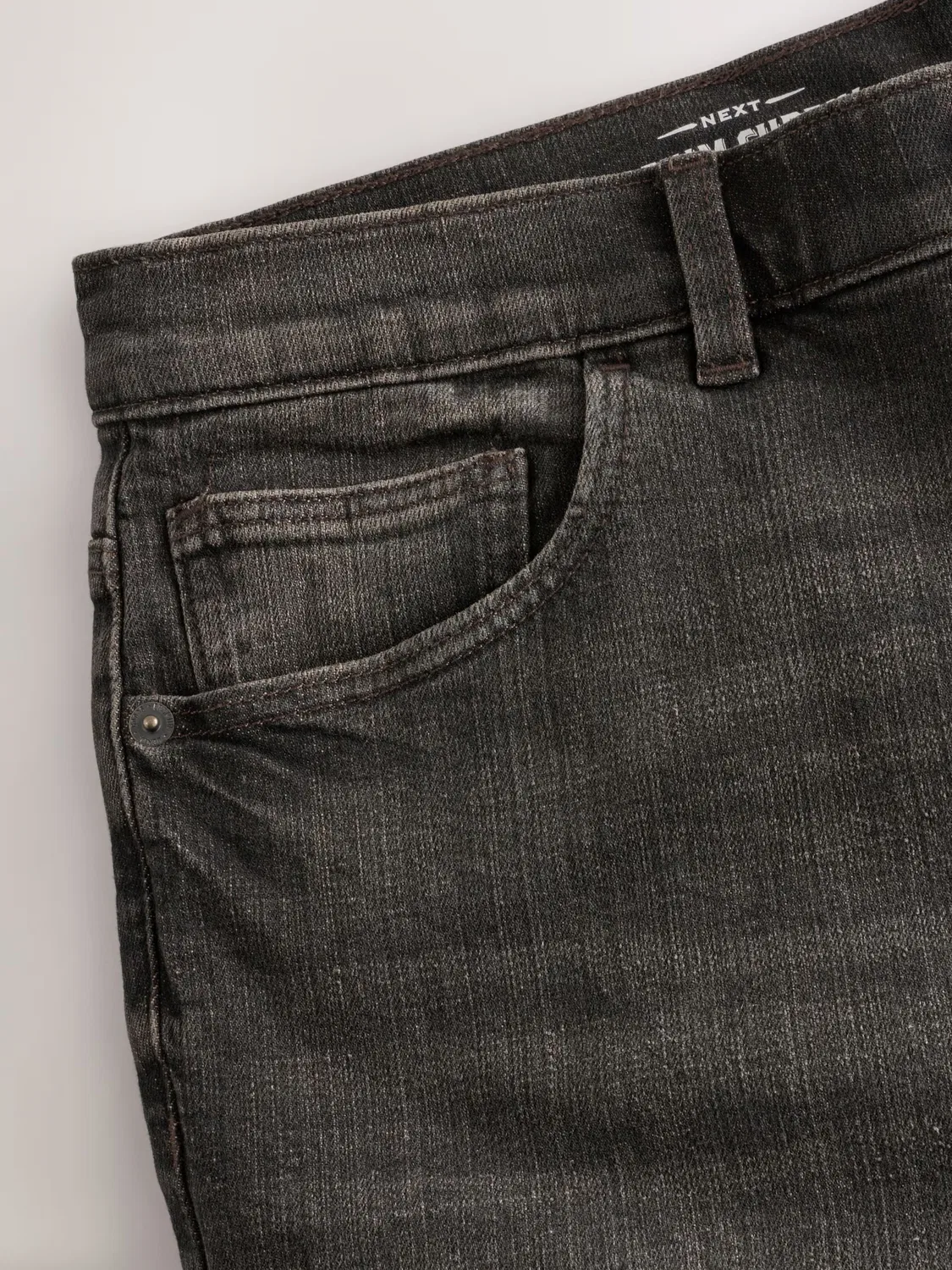 Узкие джинсы - незаменимый элемент гардероба. Next, Black Denim — фото 3