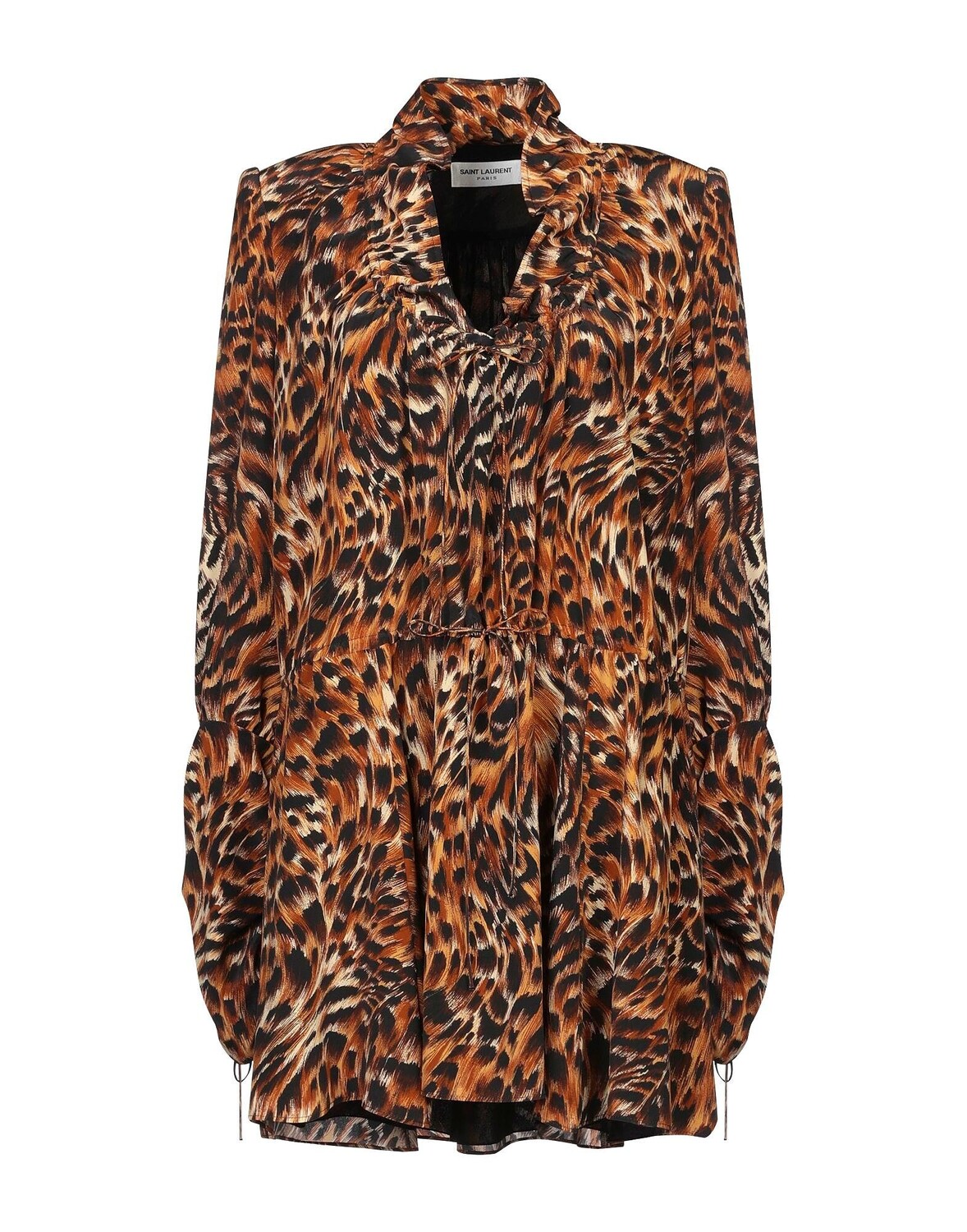 

Платье Saint Laurent, коричневый