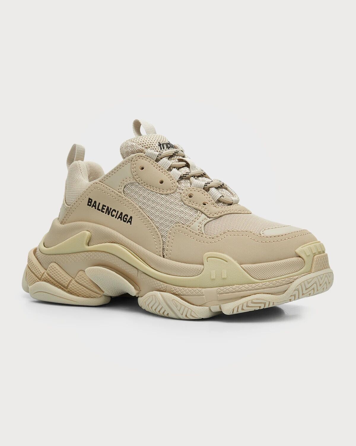 Кроссовки Triple S Balenciaga, цвет 9700 Beige — фото 3