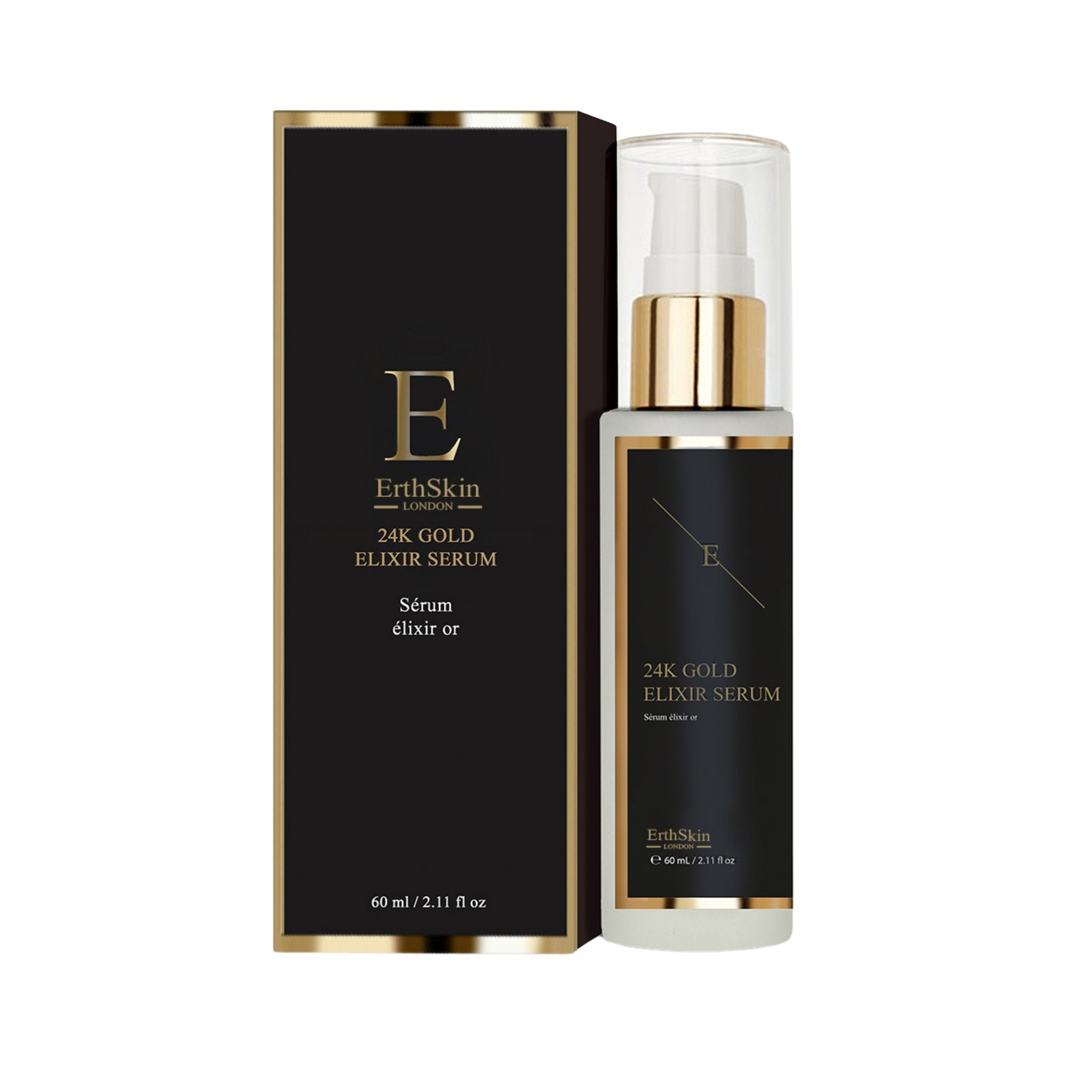 

Сыворотка для лица anti-falten-elixier-serum 24 karat gold Erthskin London, количество 1 шт.